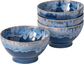 Kék agyagkerámia tál szett 4 db-os ø 15 cm Latte – Costa Nova