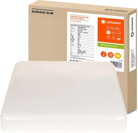 Led panel Mennyezeti lámpatest 35W 3680lm 3000K Alkonyat mozgásérzékelő 35x35cm