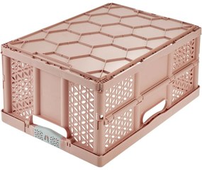 Keeeper Összecsukható doboz Lea 32 l Nordic Pink