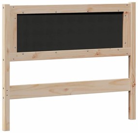 Fejtámla Egyéb Barna és taupe 100 cm Tömör fenyőfa