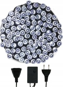 Karácsonyfa Lámpa Led 300 Hideg Fehér 21m Kombinált