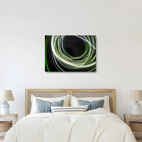 Kép zöld vonalak (70x50 cm)