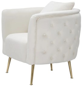 Bucarest crema fotel 76x74x73cm