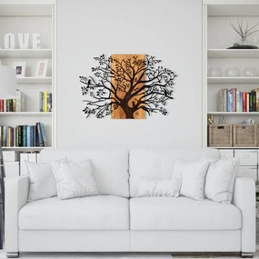 Kavak fém fali dekoráció, 85×58 cm