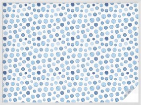 Öntapadós adatvédelmi fólia szélvédőre Akvarell pöttyök 200x146