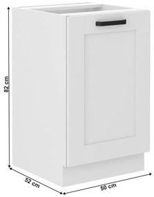 Mosogatószekrény Lesana 1 (fehér) 50 ZL 1F BB . 1063896
