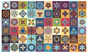 Azulejos 60 részes matrica szett - Ambiance