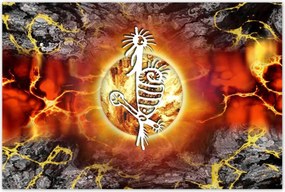 Poszterek 120x80 Kozmikus találkozás