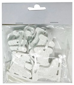 Fehér poly korcsolya 8db-os