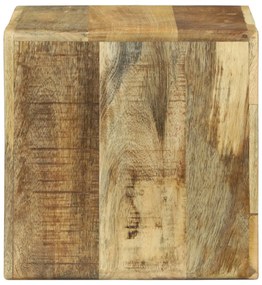 TV Egység 36x36x30 cm Tömör Fa Mangó