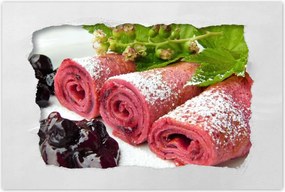 Poszterek 60x40 Málnás finomságok Gyümölcsök