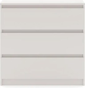 SIMPLE komód 80 cm 3 fiók kasmír