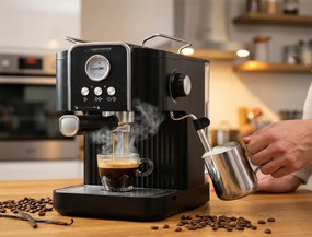Esperanza Excelsa, 850 W, 1.8 L, Beépített tejhabosító, Espresso kávéfőző