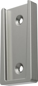 Matt ezüstszínű acél bővíthető függönykarnis 107 - 305 cm Flute – Umbra