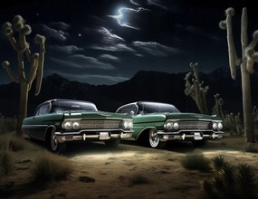 Poszter 65x50cm Nosztalgikus találkozás