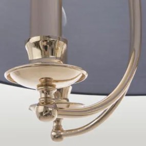 Cosmolight glamour klasszikus csillár abu dhabi fekete arany cosp05896au-bk