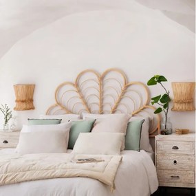 Atmosphera - Fali lámpa LOA 1xE27/40W/230V raffia háncs