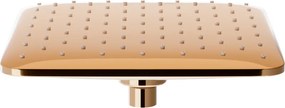 Mexen kiegészítők, zuhanyfej 20x20cm, D-62, rose gold, 79762-60