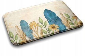 Puha fürdőszobaszőnyeg Madártoll 90x60 cm