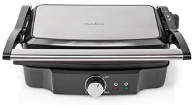 Nedis KAGR131FSR - Kontaktgrill 1500W/230V