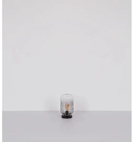 Globo 16046TS - Asztali lámpa DARINA 1xE27/60W/230V szürke