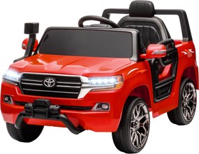 AIYAPLAY Elektromos Autó Gyerekeknek 3 Éves Kortól - Toyota LAND CRUISER Elektromos Autó 12V Akkumulátorral, Távirányítóval, Fényszórókkal, Trombittal