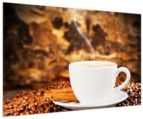 Csésze kávé képe (90x60 cm)