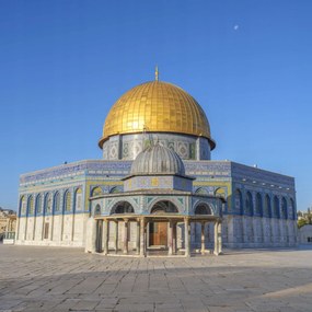 Poszter 50x50cm Al-Aksza mecset 2, Assaf Frank