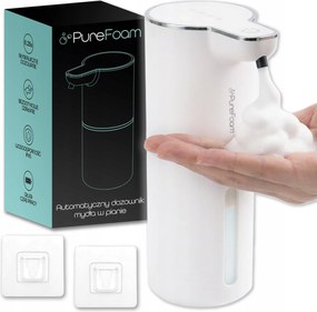 Érintésmentes habszappan adagoló Automatikus Usb habszivacs adagoló 19cm