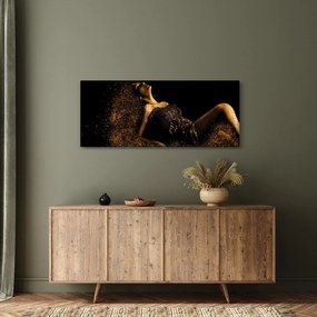 Kép - Egy nő aranyból (120x50 cm)