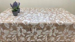 Abrosz Vinil Pvc Csipke Bézs 100x138 cm