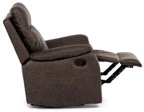 4092 BR3 pozicionáló fotel vintage, barna