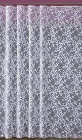 Mg Függöny 619/106 Fehér 500x240cm Kész Szalaggal