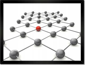 Poszterek keretben 40x30 Molekuláris kapcsolatok