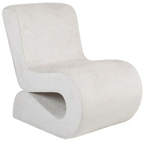 CARRACCI exkluzív fotel - fehér/barna/mályva