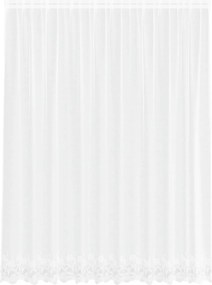 vidaXL Csipkés Függöny függönyökkel Fehér 200 x 300 cm Poliészter