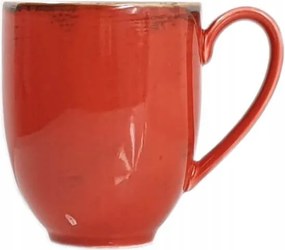 Nosztalgia Piros Kávés/teás Bögre 400 ml Piros Alumínium Bogucice