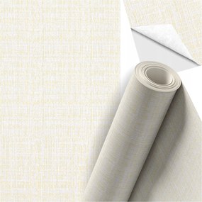 Öntapadós fali tapéta tekercsben furnér ragasztóval 10 m x 45 cm Bézs