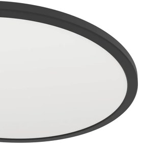 Eglo 901455-LED Dimmelhető fürdőszobai lámpa ROVITO-R 16,8W/230V pr.50cm IP44 fekete + távirányító