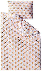 Pamut ágynemű Rókamintás fehér