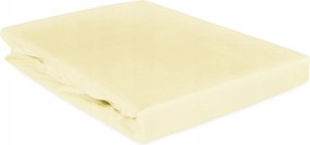 Pamut-szatén gumis lepedő 200x220 Darymex krémszínű