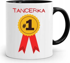 Táncosnőnek Fekete Bögre Születésnapi Ajándéknak, fényképes nyomattal