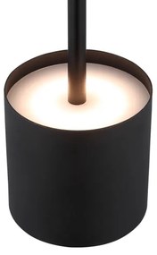 Globo 58487B - LED érintésvezérelt tölthető asztali lámpa DIXON 1,5W/5V 2200 mAh fekete