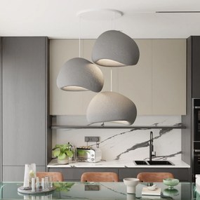 Függőlámpa - Wabi Sabi Claylights - Betonszürke