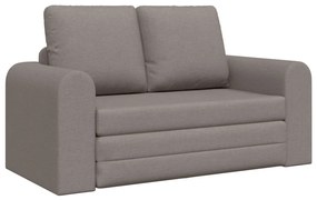 Padló kanapéágy 2 az 1-ben Taupe 148x71x83 cm szövet