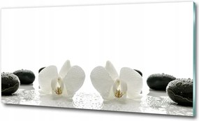 Fotó kép edzett üveg Virágok a réten 100x70