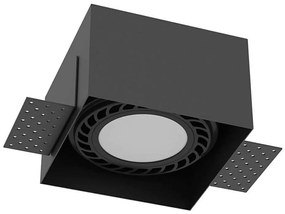 Brosline 3268 - Beépíthető mennyezeti lámpa CAGE 1xGU10/18W/230V fekete