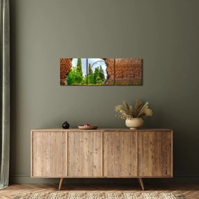 Kép - Édenkert (órával) (90x30 cm)