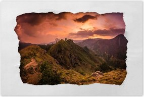 Poszterek 60x40 Tájkép hegyekkel Tájkép