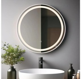 Globo 84035 - LED tükrös lámpa RIVAS LED/10W/230V, 50 cm átm.